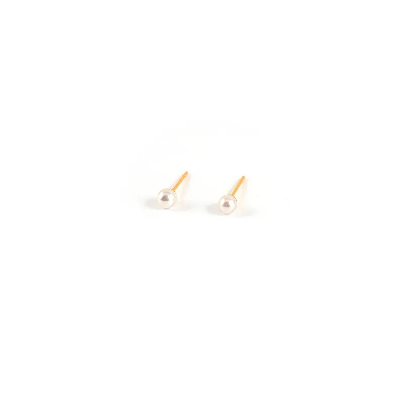 Opalys Gold Studs sold by Silver Lotus