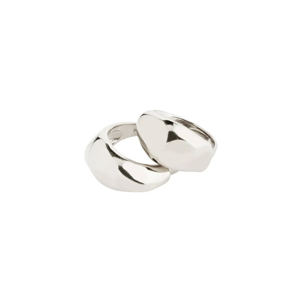 Dune Silver Plated Ring Set sold by Silver Lotus