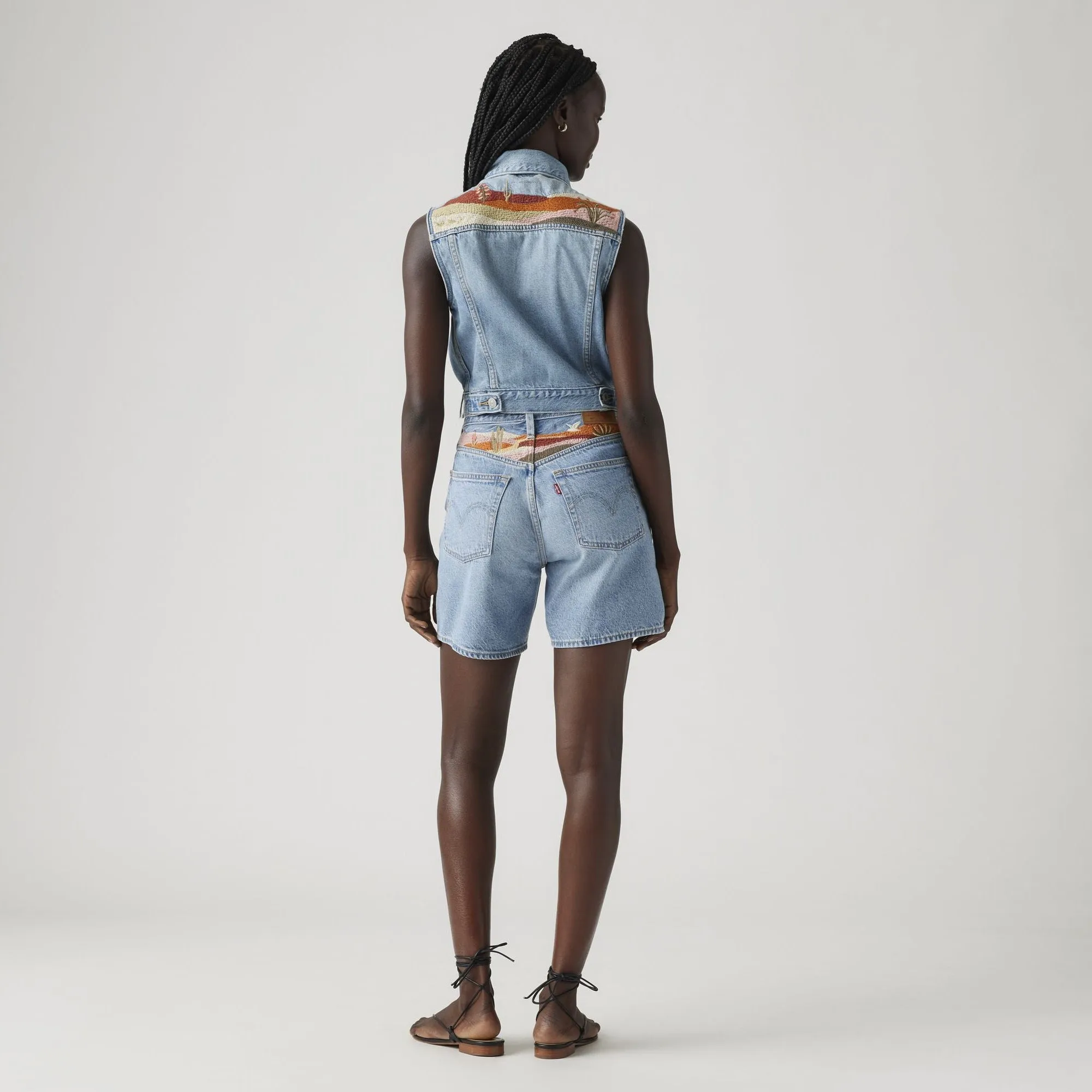 Mid Thigh Short - Desert Utopia sold by Silver Lotus product image thumbnail 2