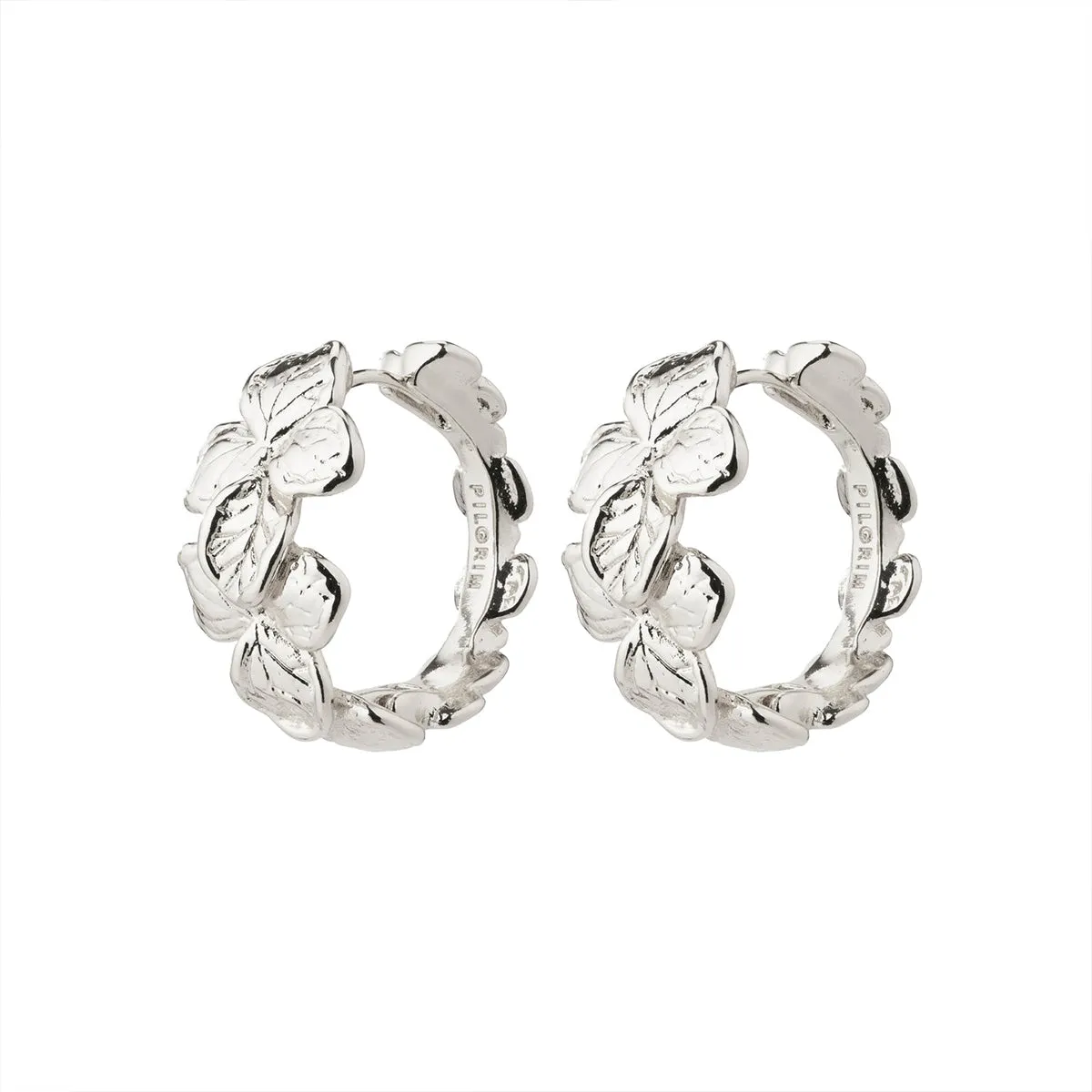 Echo Silver Plated Hoops sold by Silver Lotus