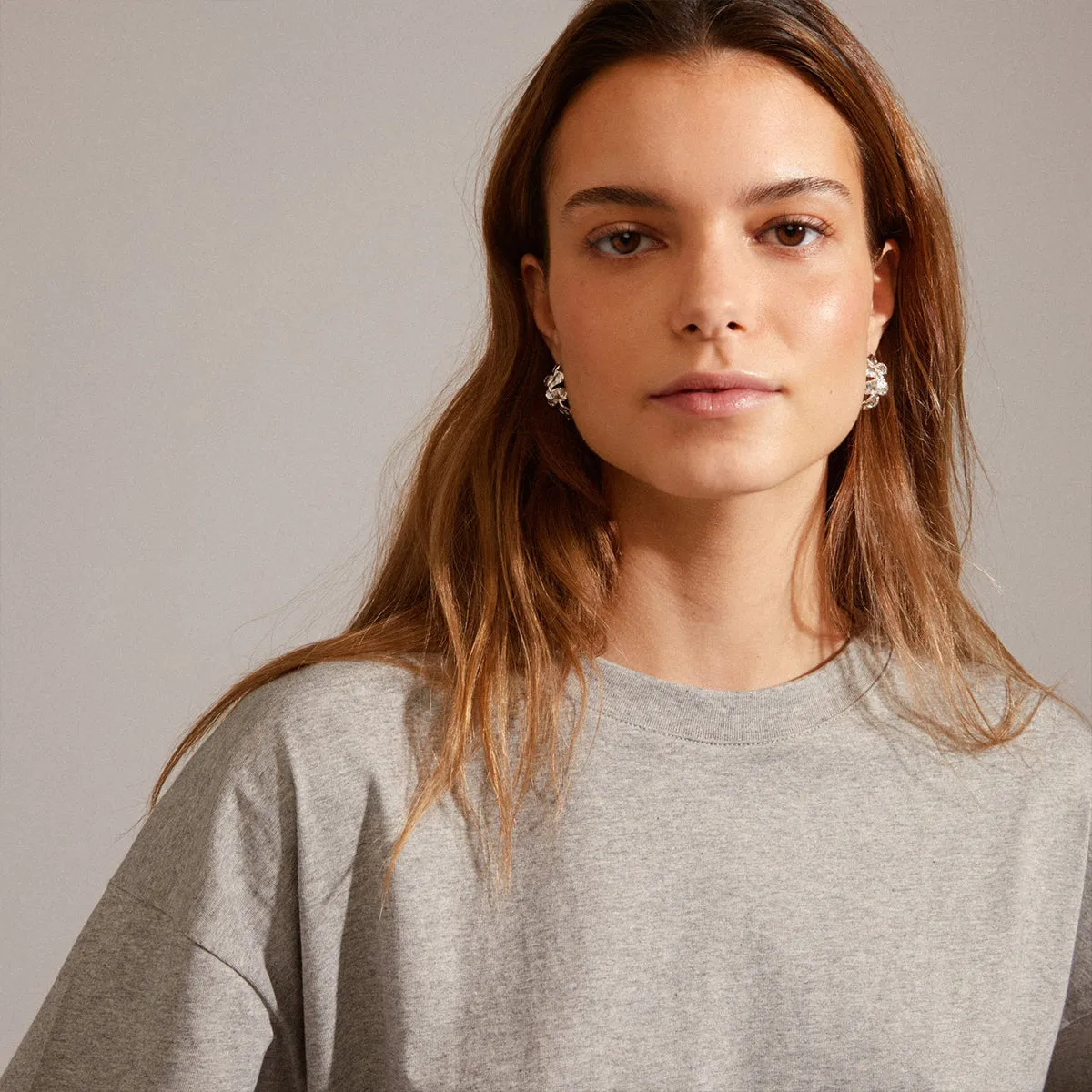 Echo Silver Plated Hoops sold by Silver Lotus product image thumbnail 2