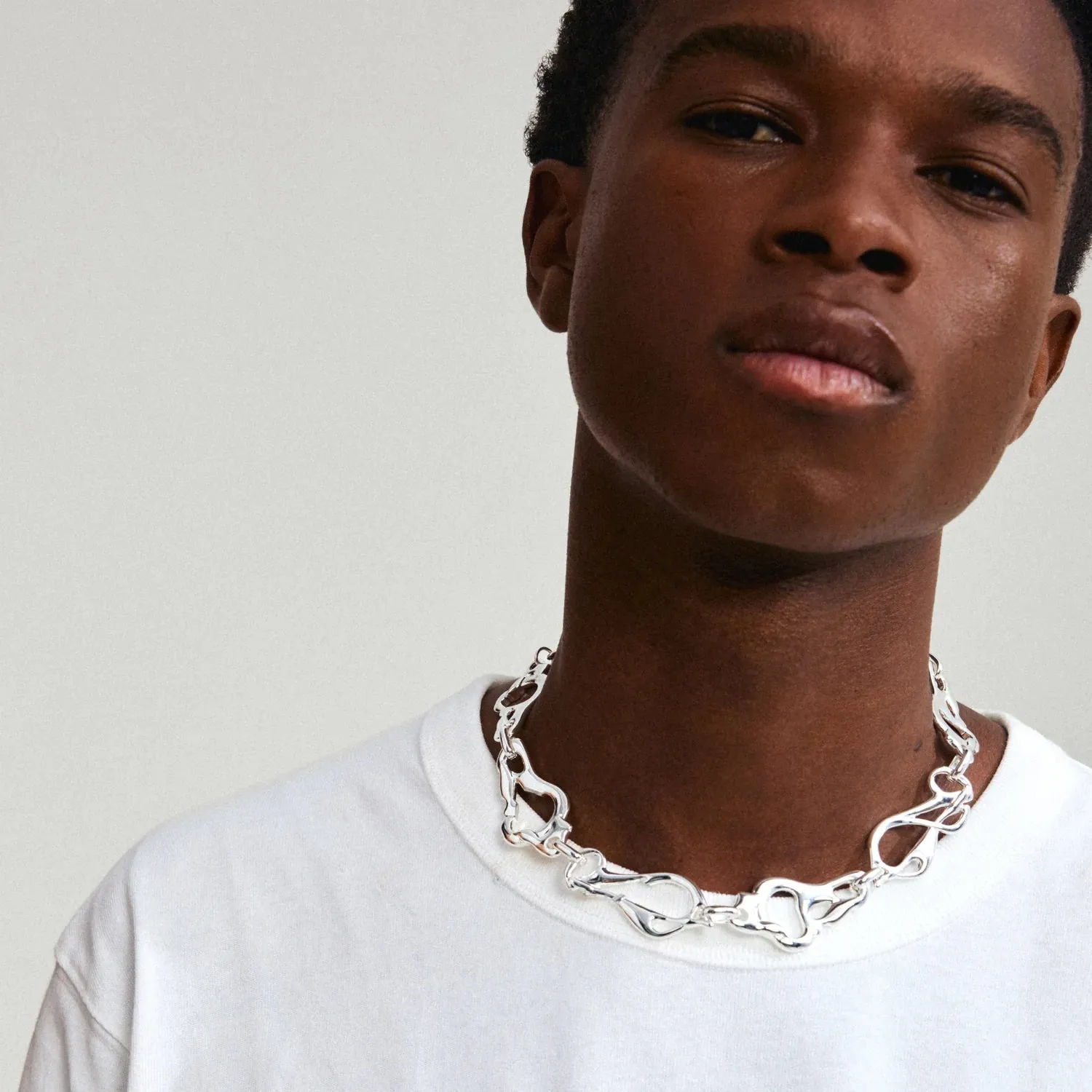 Starlight Silver Plated Necklace sold by Silver Lotus product image thumbnail 3