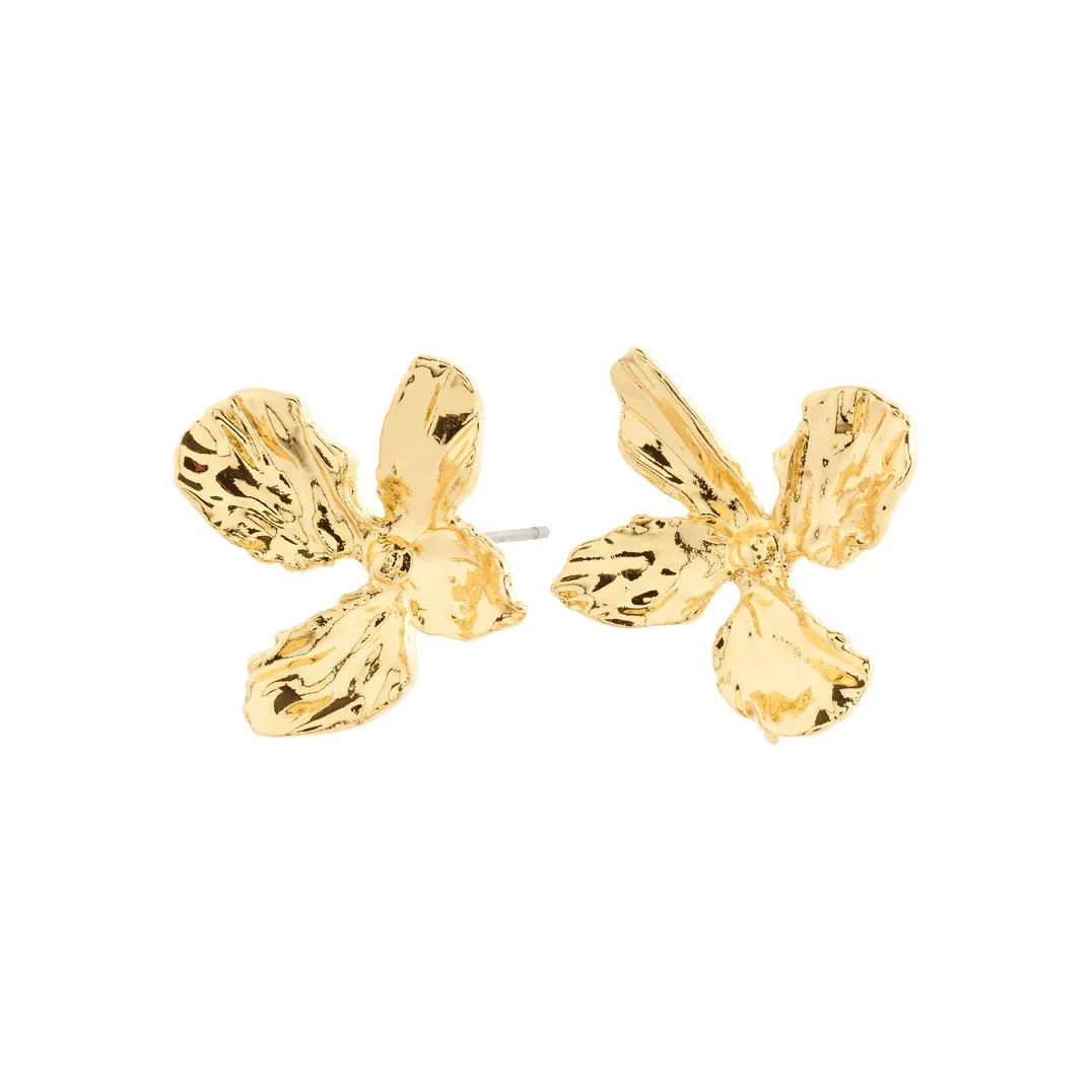 Dream Gold Plated Studs sold by Silver Lotus