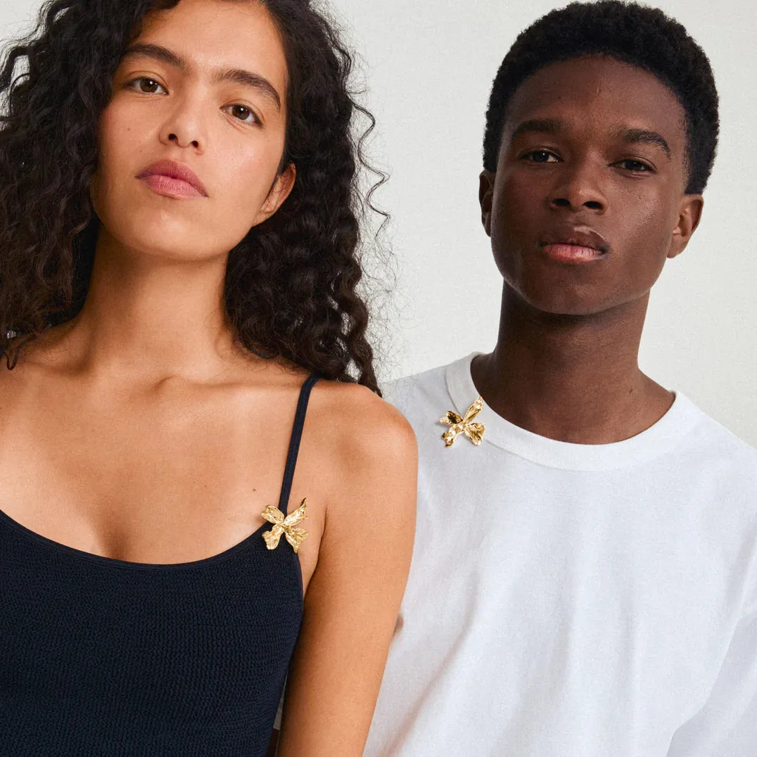 Dream Gold Plated Brooch sold by Silver Lotus product image thumbnail 2