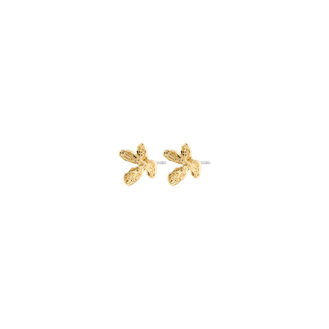 Aglaia Gold Plated Studs sold by Silver Lotus