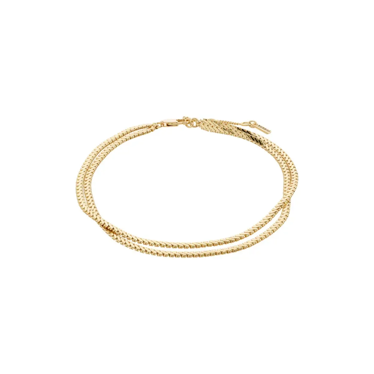 Jelona Gold Plated Anklet sold by Silver Lotus