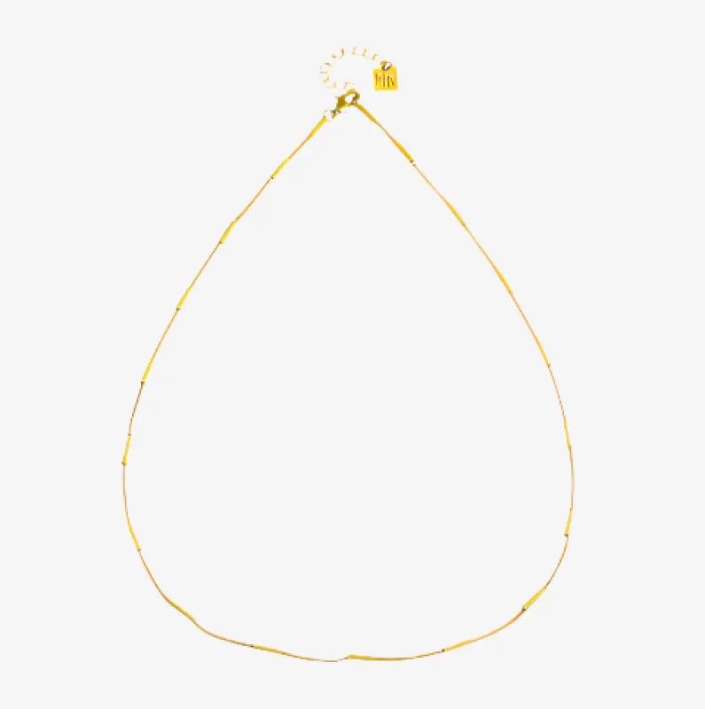 Cyrillia Gold Necklace sold by Silver Lotus