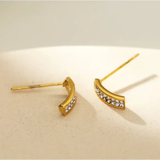 Astrid Gold Earrings sold by Silver Lotus product image thumbnail 3