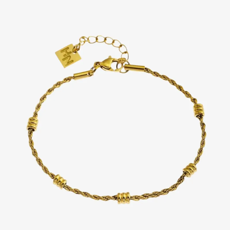 Amiens Gold Bracelet sold by Silver Lotus