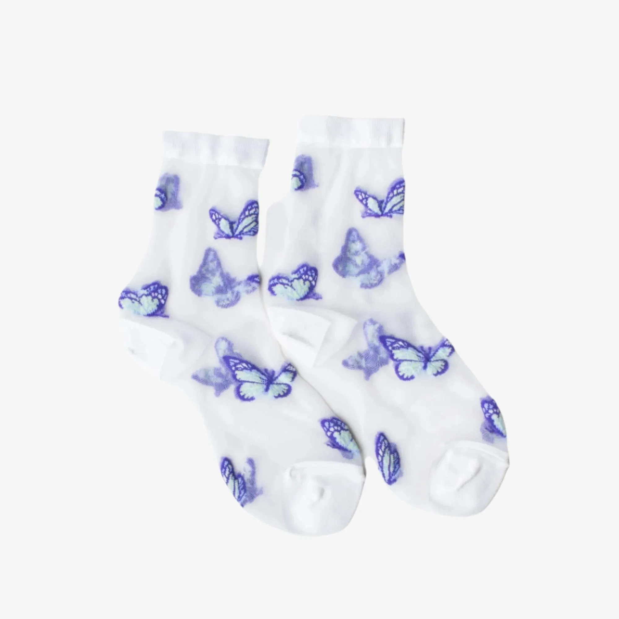 Casual Mesh Butterfly Socks sold by Silver Lotus