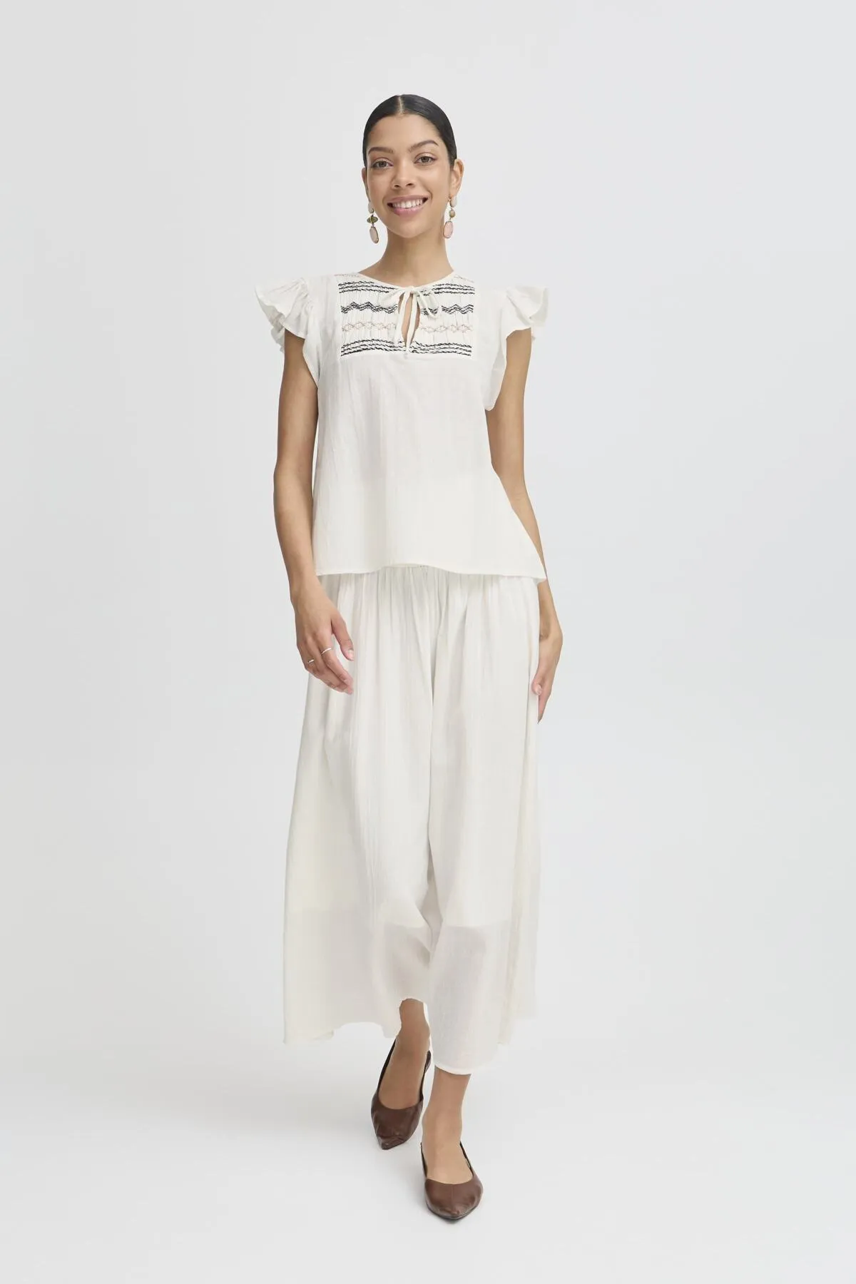 Ipalie Short Sleeve Blouse sold by Silver Lotus