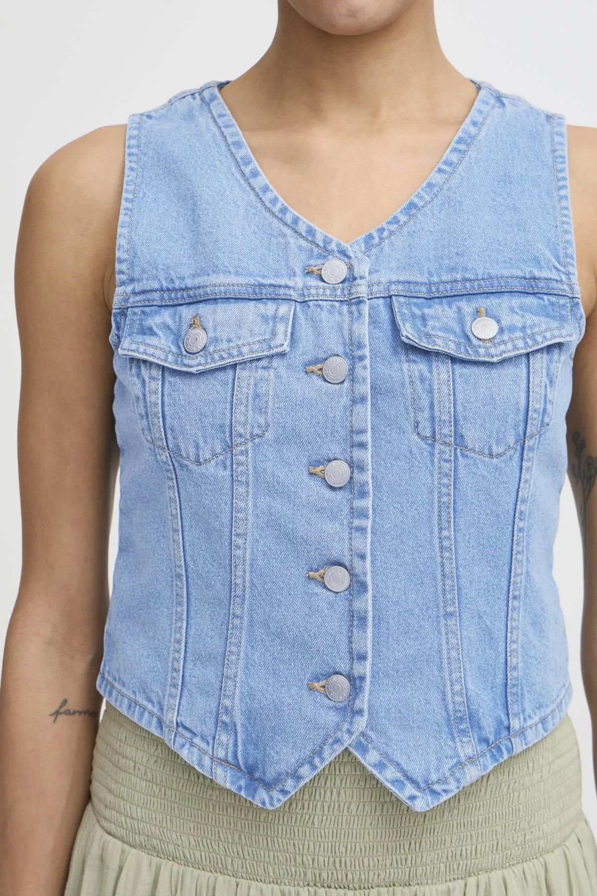 Kallie Waistcoat sold by Silver Lotus product image thumbnail 4