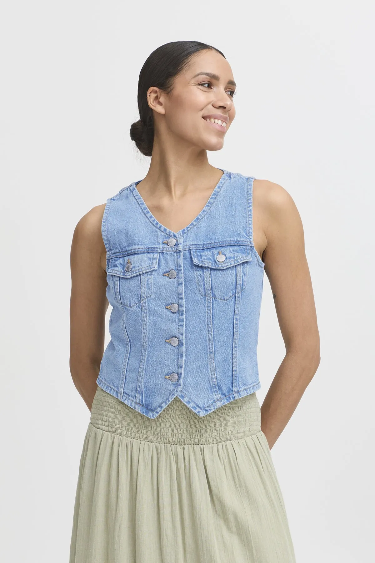 Kallie Waistcoat sold by Silver Lotus product image thumbnail 5