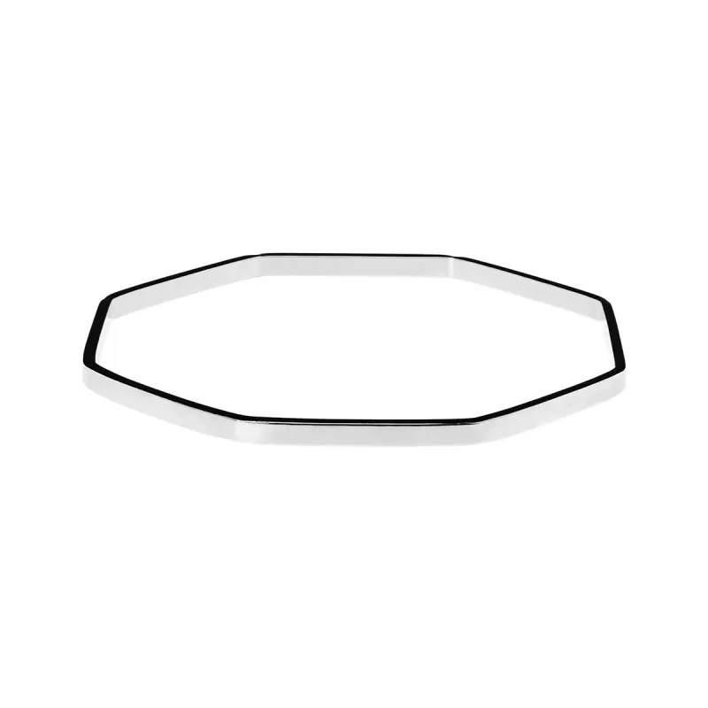 Rhodium Plated Jerry Bangle sold by Silver Lotus