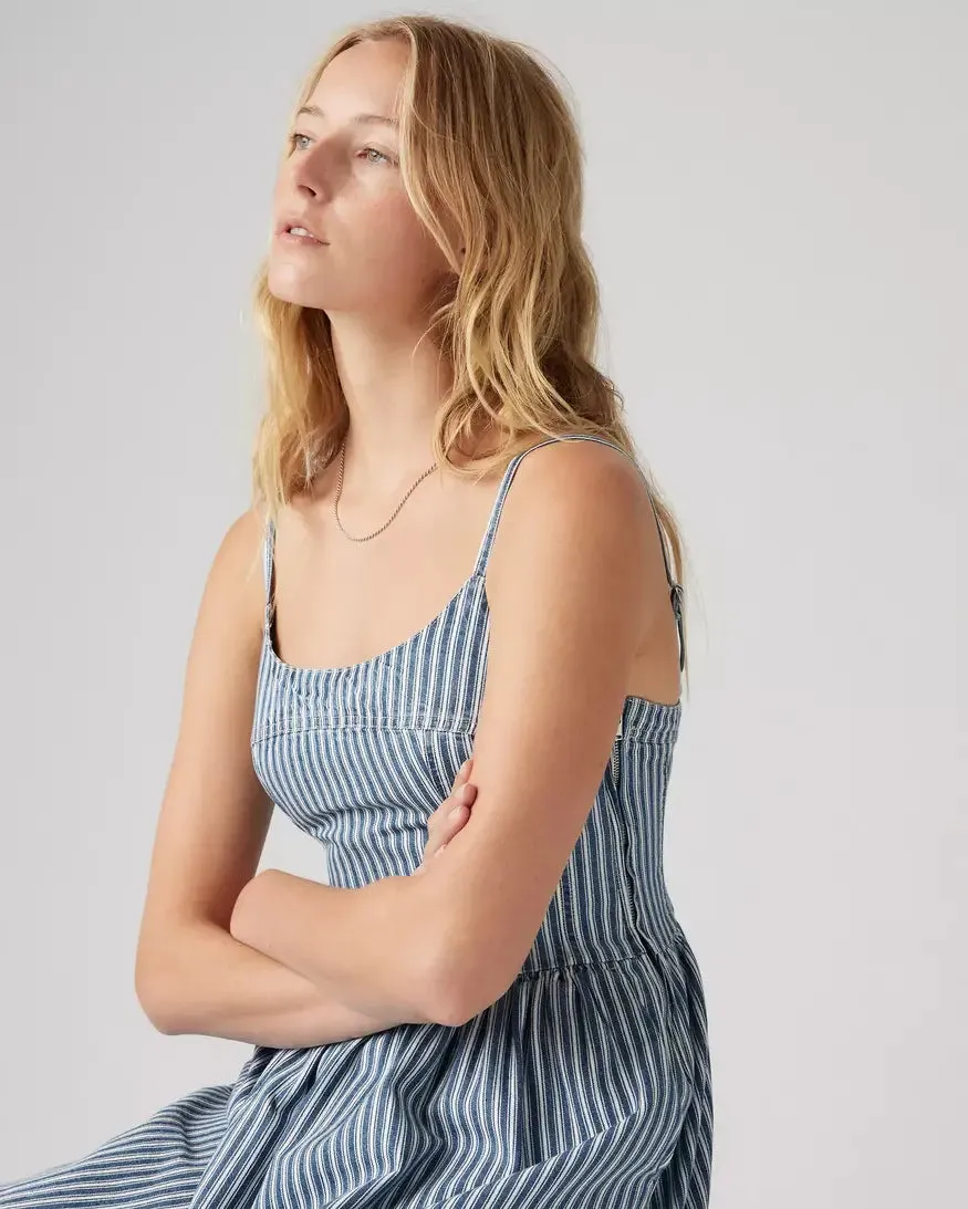 Alessie Bustier Dress - Mischa Stripe sold by Silver Lotus product image thumbnail 3