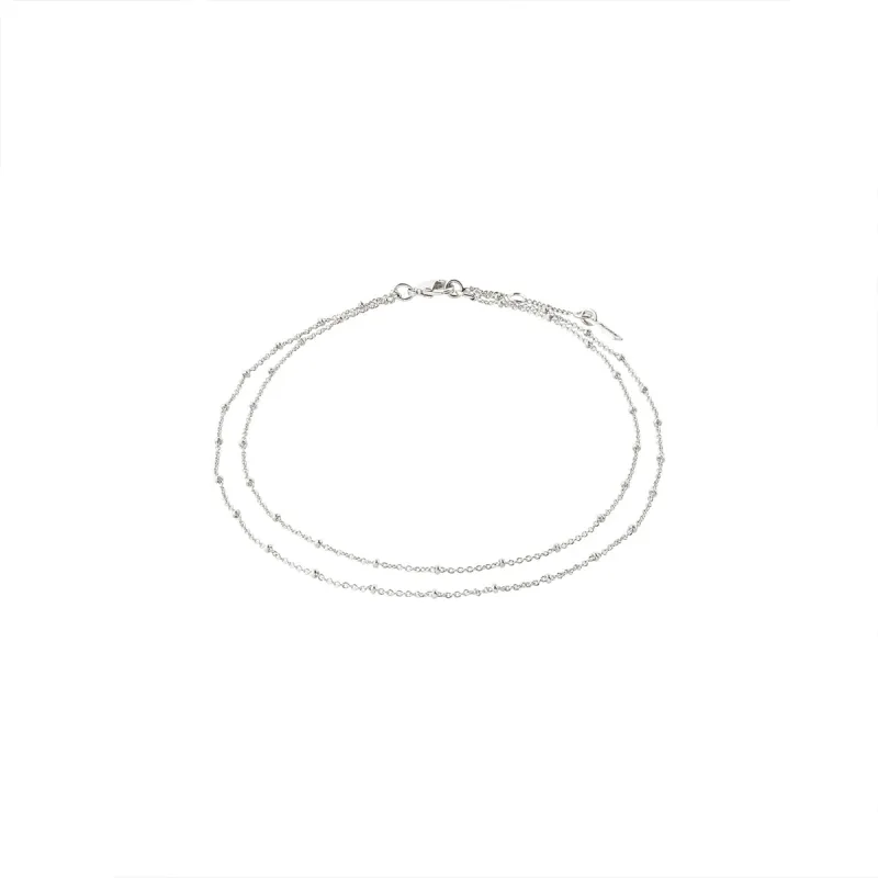 Elka Silver Plated Ankle Chain sold by Silver Lotus