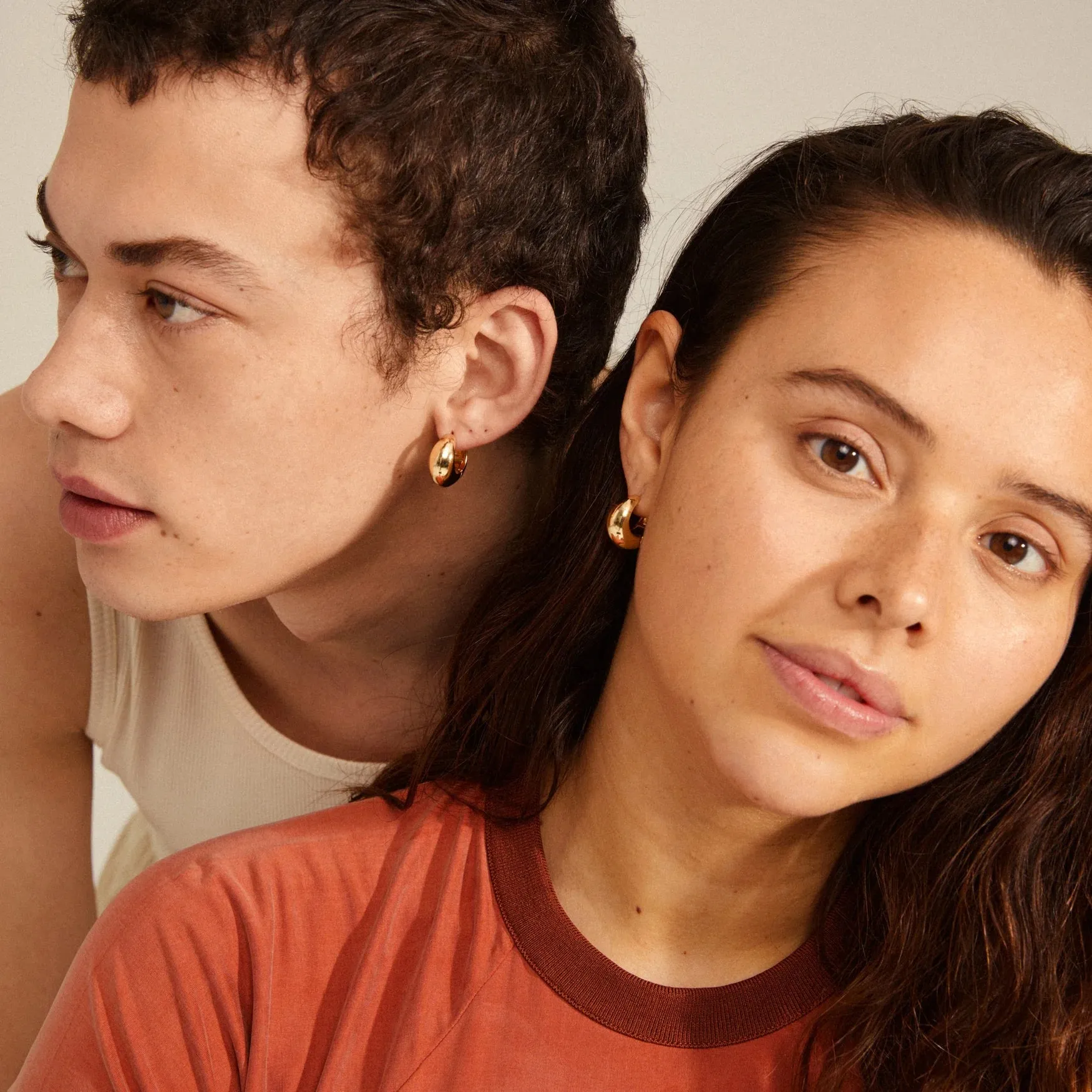 Ioanna Gold Plated Hoops sold by Silver Lotus product image thumbnail 3