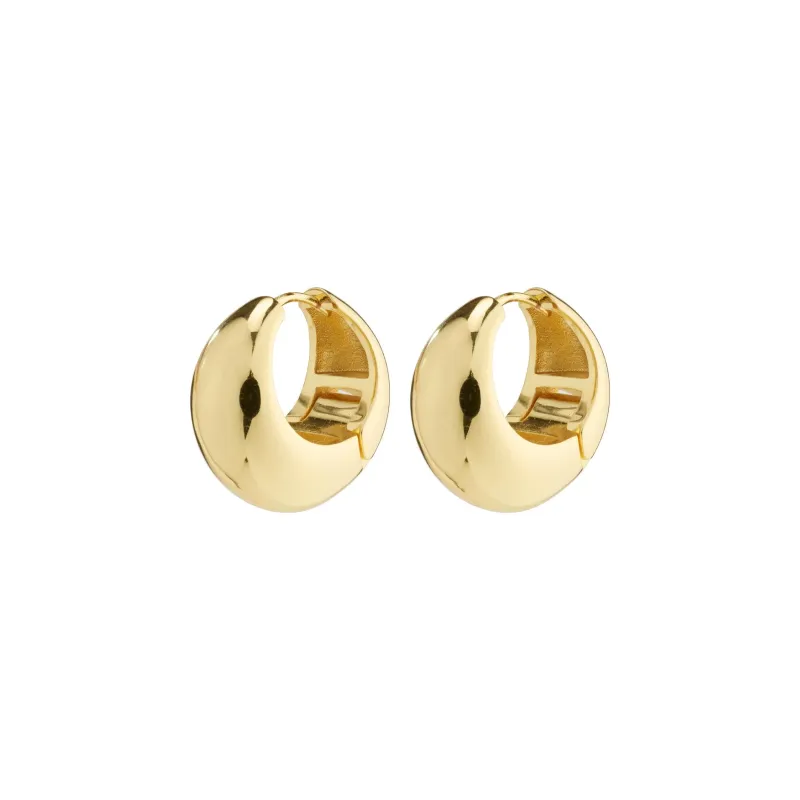 Ioanna Gold Plated Hoops sold by Silver Lotus