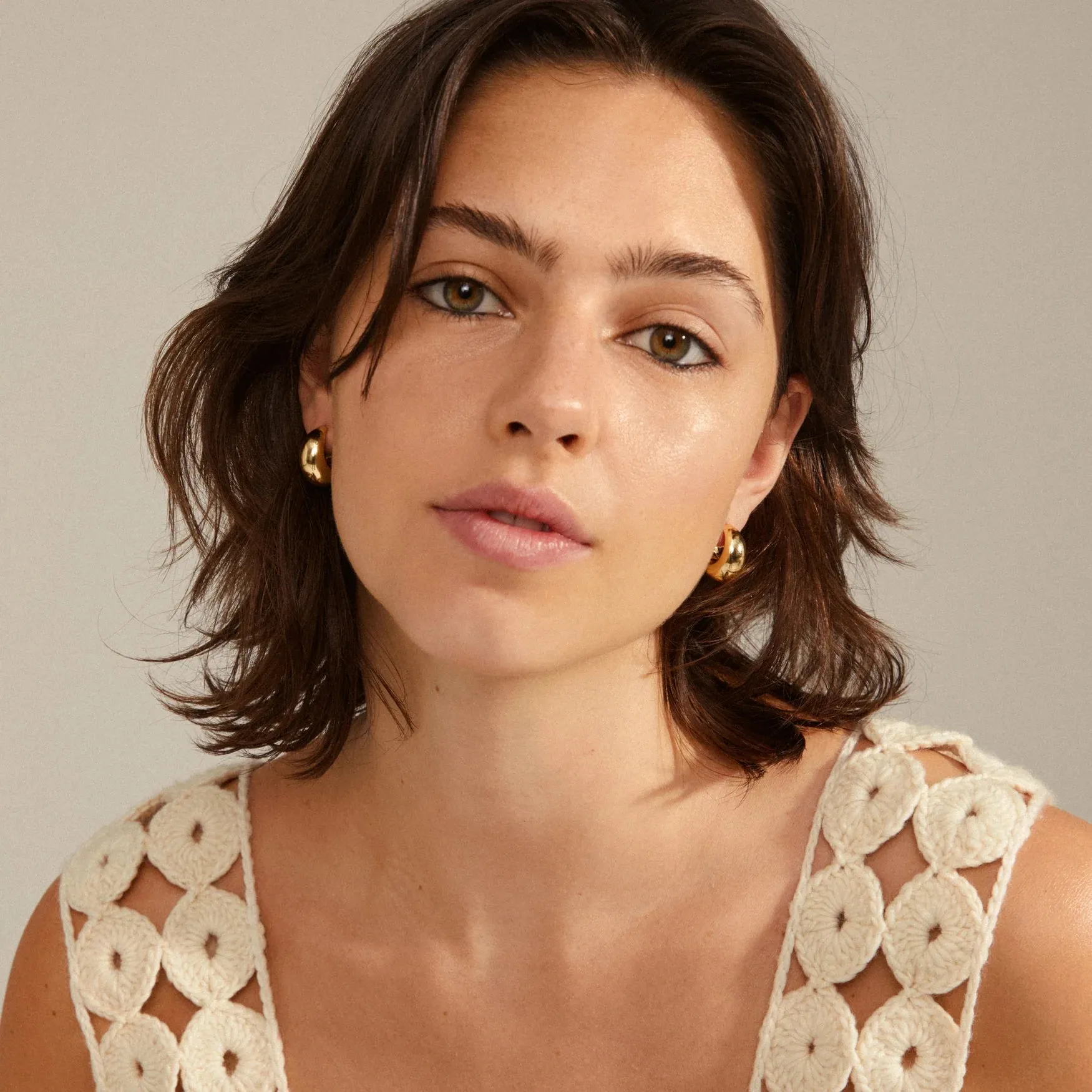 Ioanna Gold Plated Hoops sold by Silver Lotus product image thumbnail 2