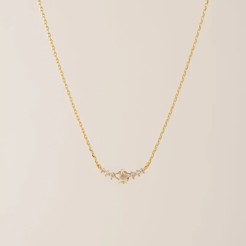 Gold Stargazer Necklace sold by Silver Lotus
