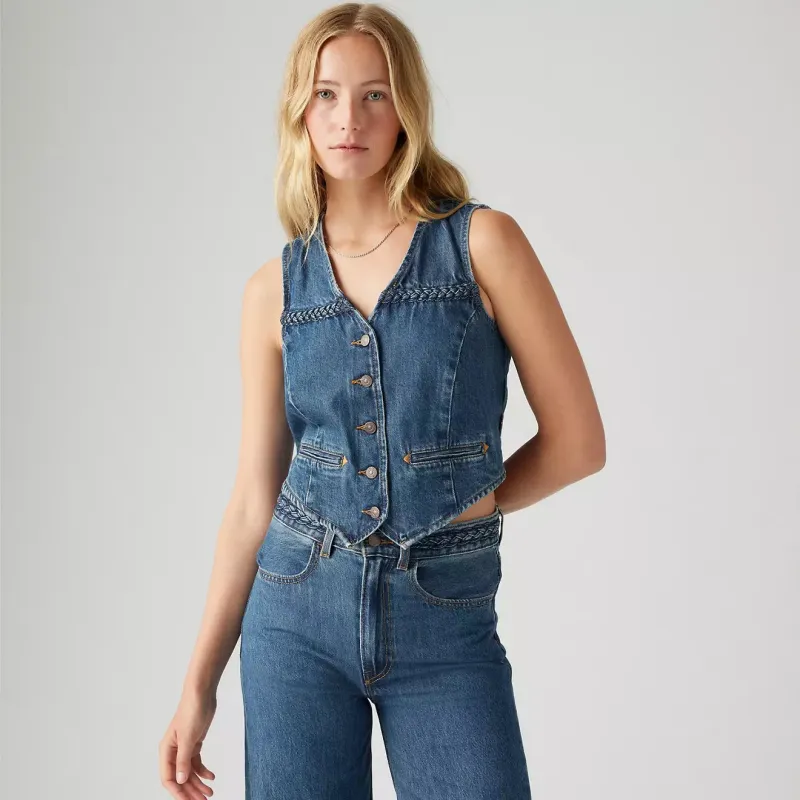 Braided Vest - Big Yikes sold by Silver Lotus