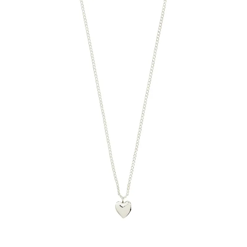 Alaia Silver Plated Heart Necklace sold by Silver Lotus