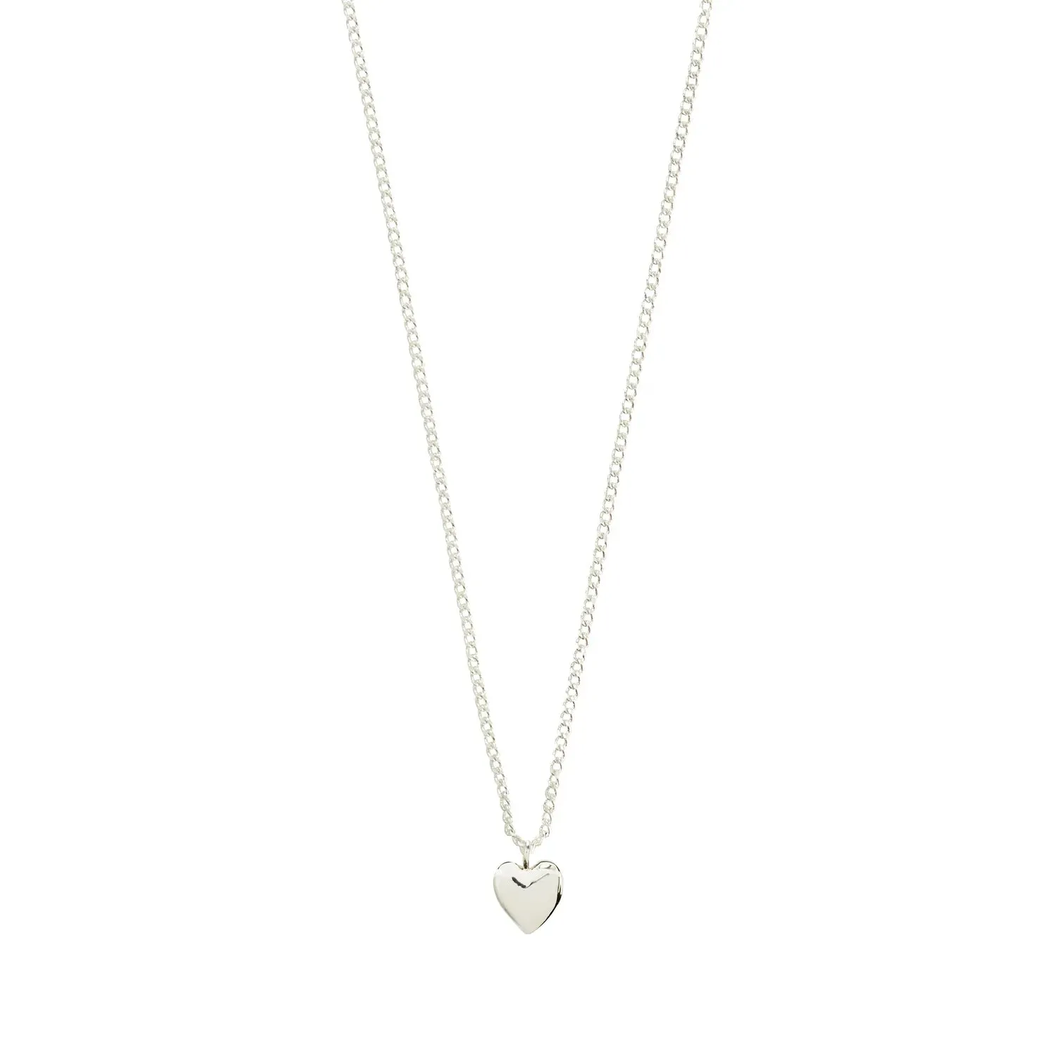 Alaia Silver Plated Heart Necklace sold by Silver Lotus