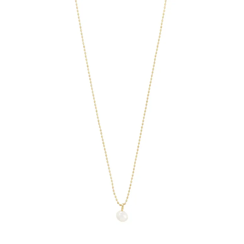 Hadley Gold Plated Pearl Necklace sold by Silver Lotus
