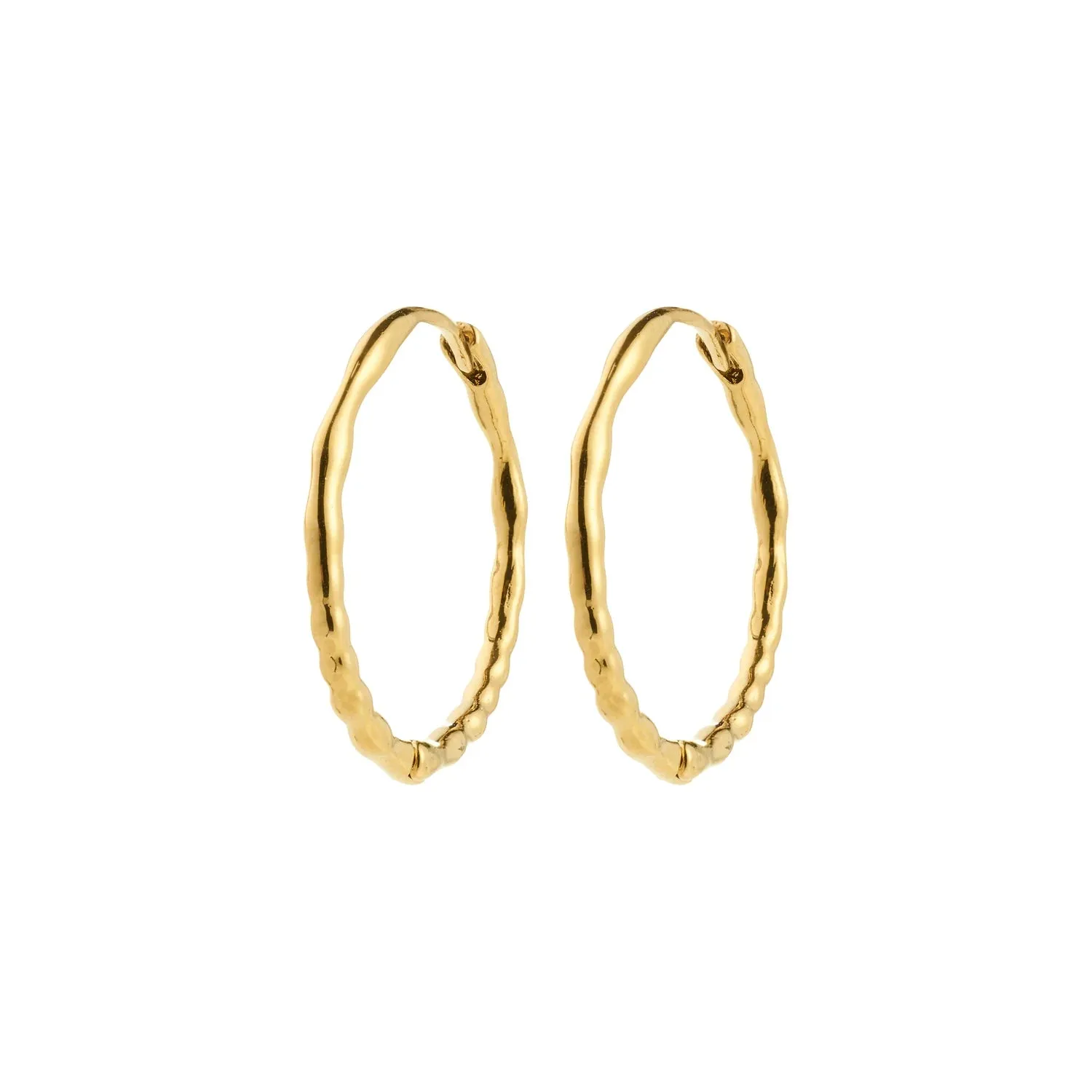 Between Gold Plated Hoops sold by Silver Lotus