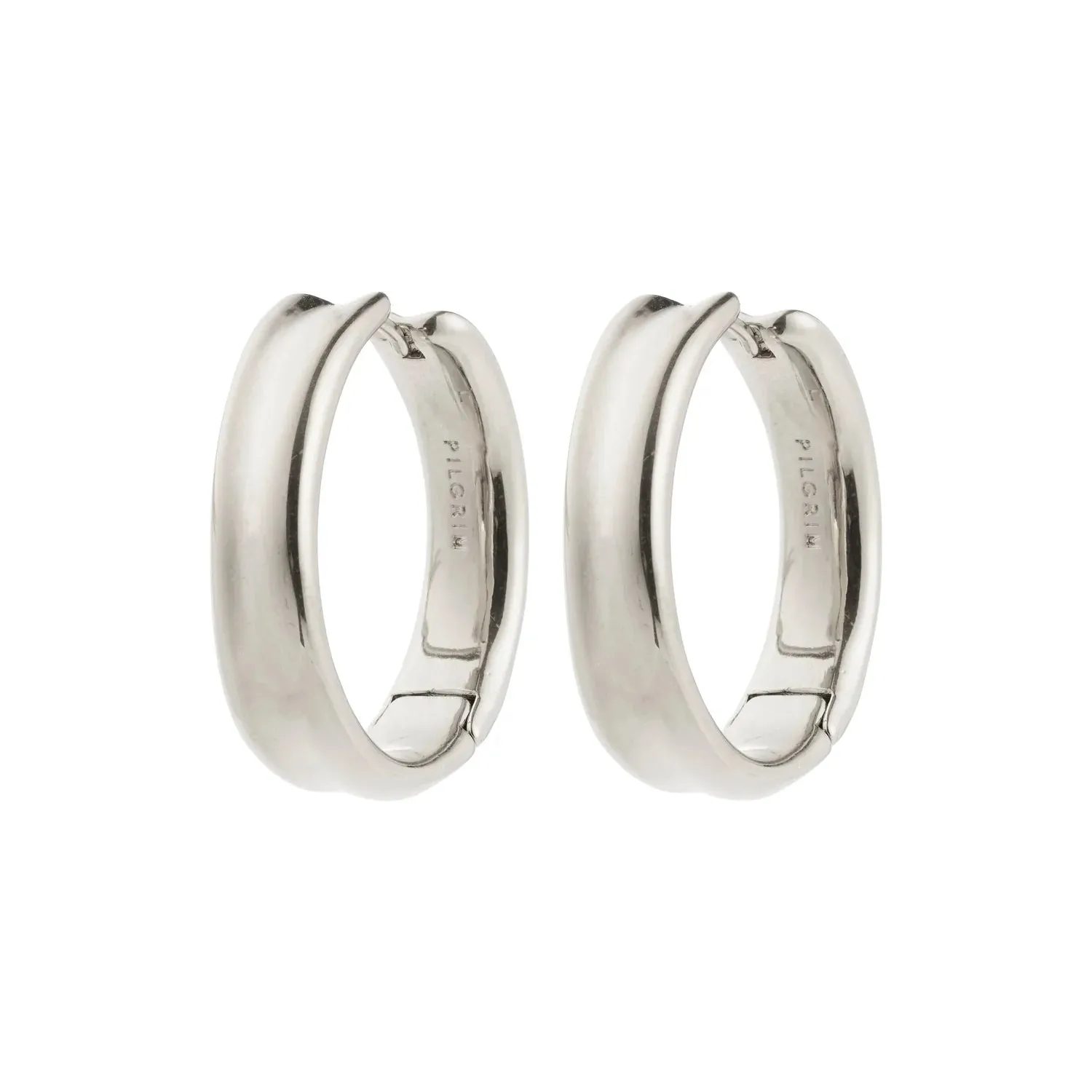 Kayden Silver Plated Hoops sold by Silver Lotus