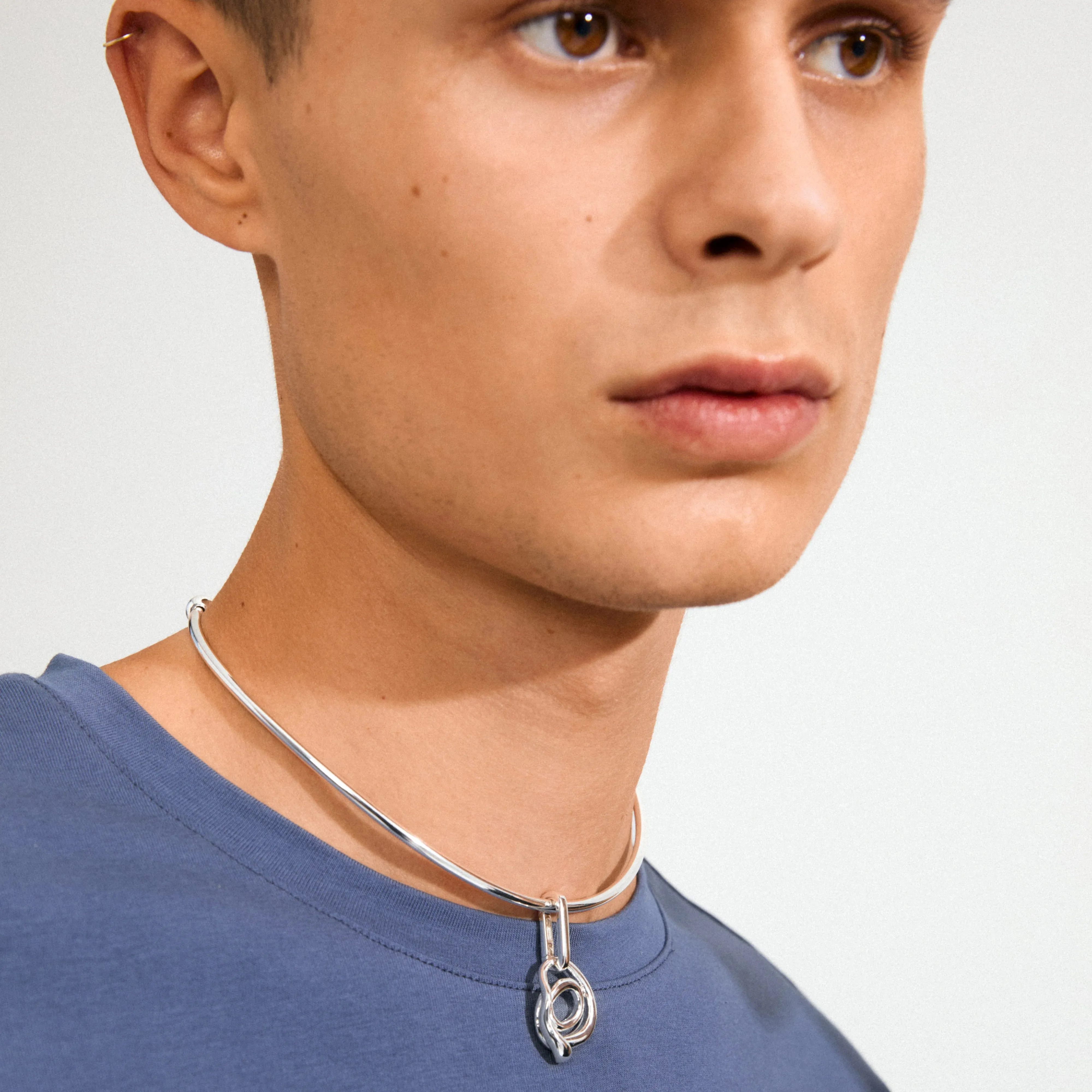 Curl Silver Plated Charm sold by Silver Lotus product image thumbnail 3