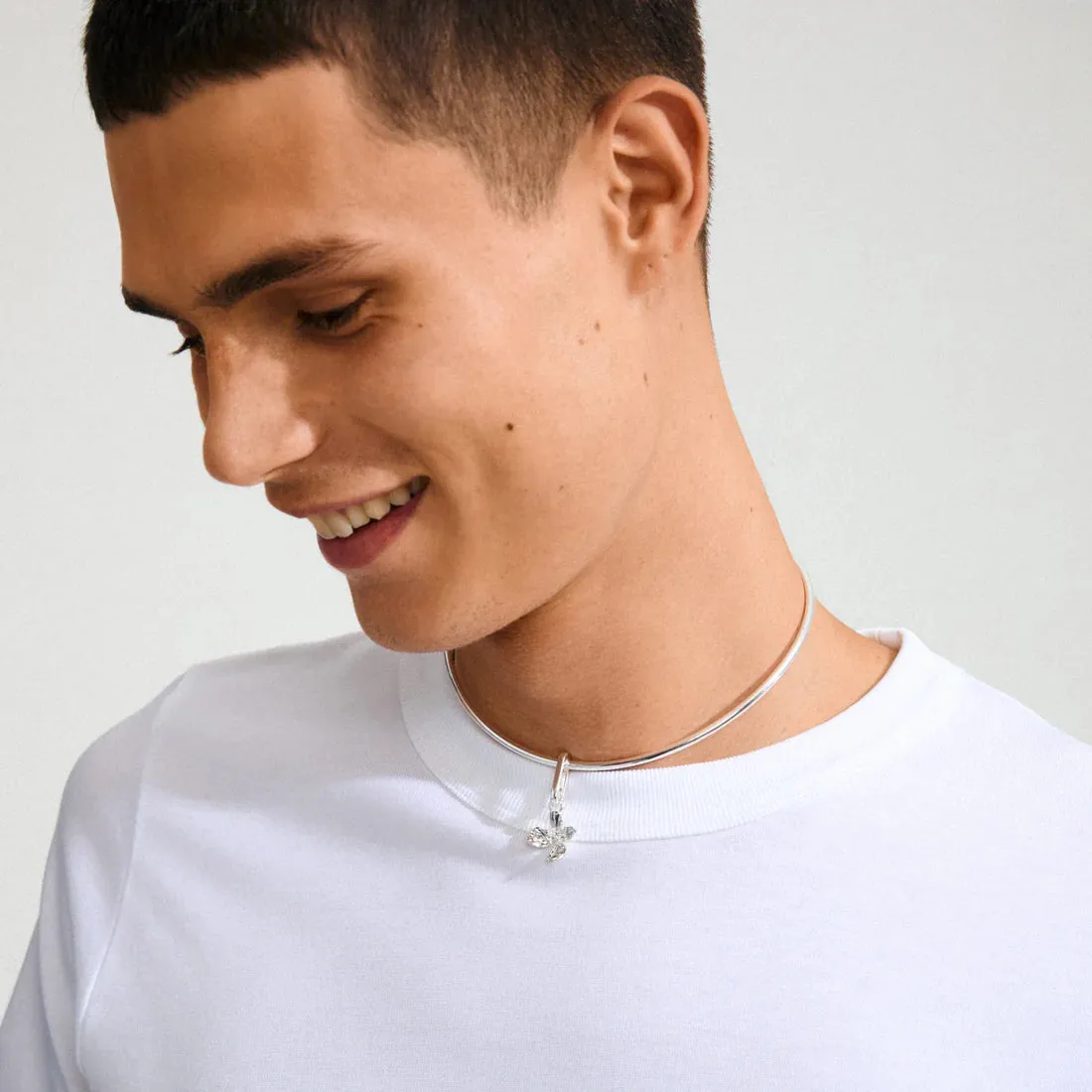 Flower Silver Plated Charm sold by Silver Lotus product image thumbnail 3