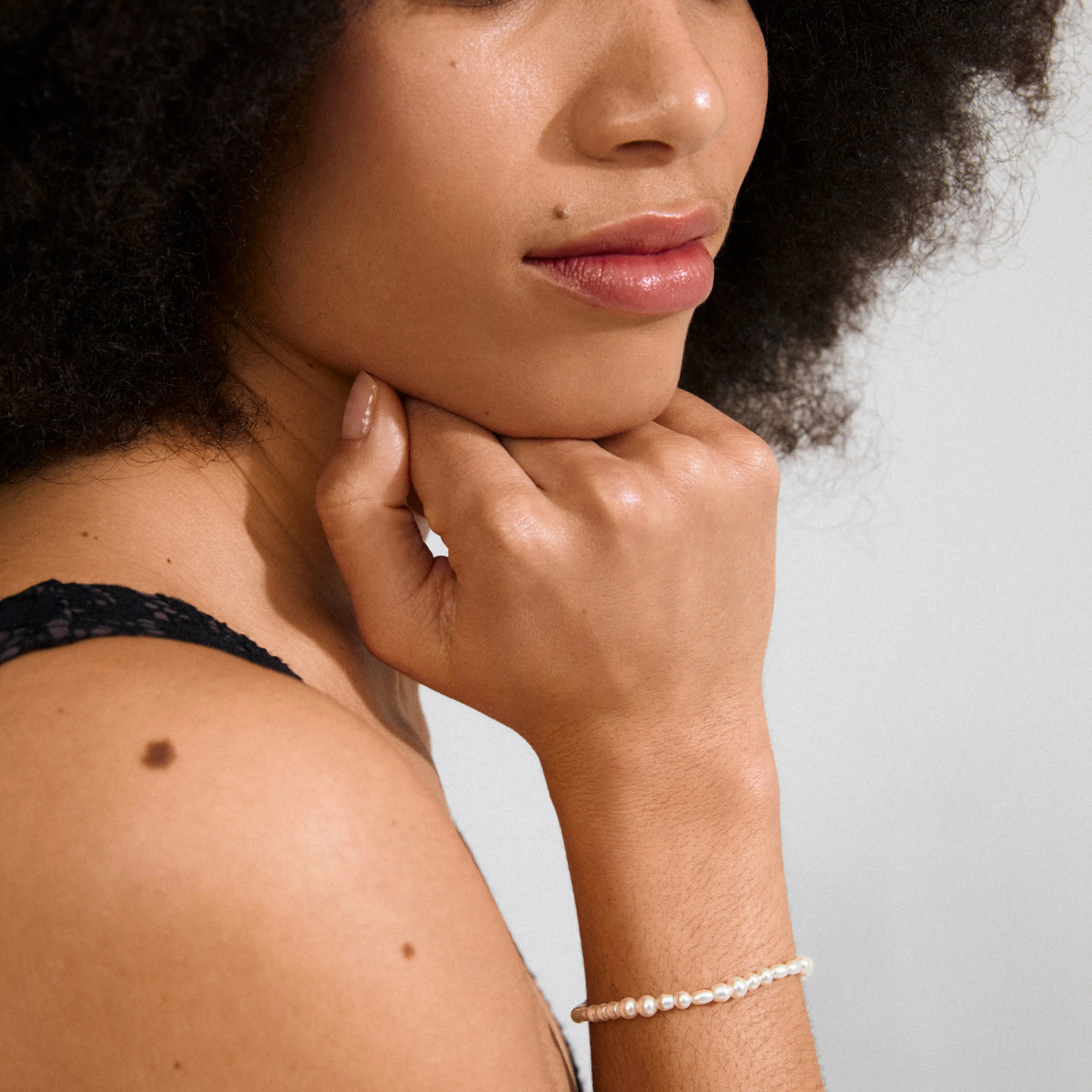 Elliana Silver Plated Pearl Bracelet sold by Silver Lotus product image thumbnail 3