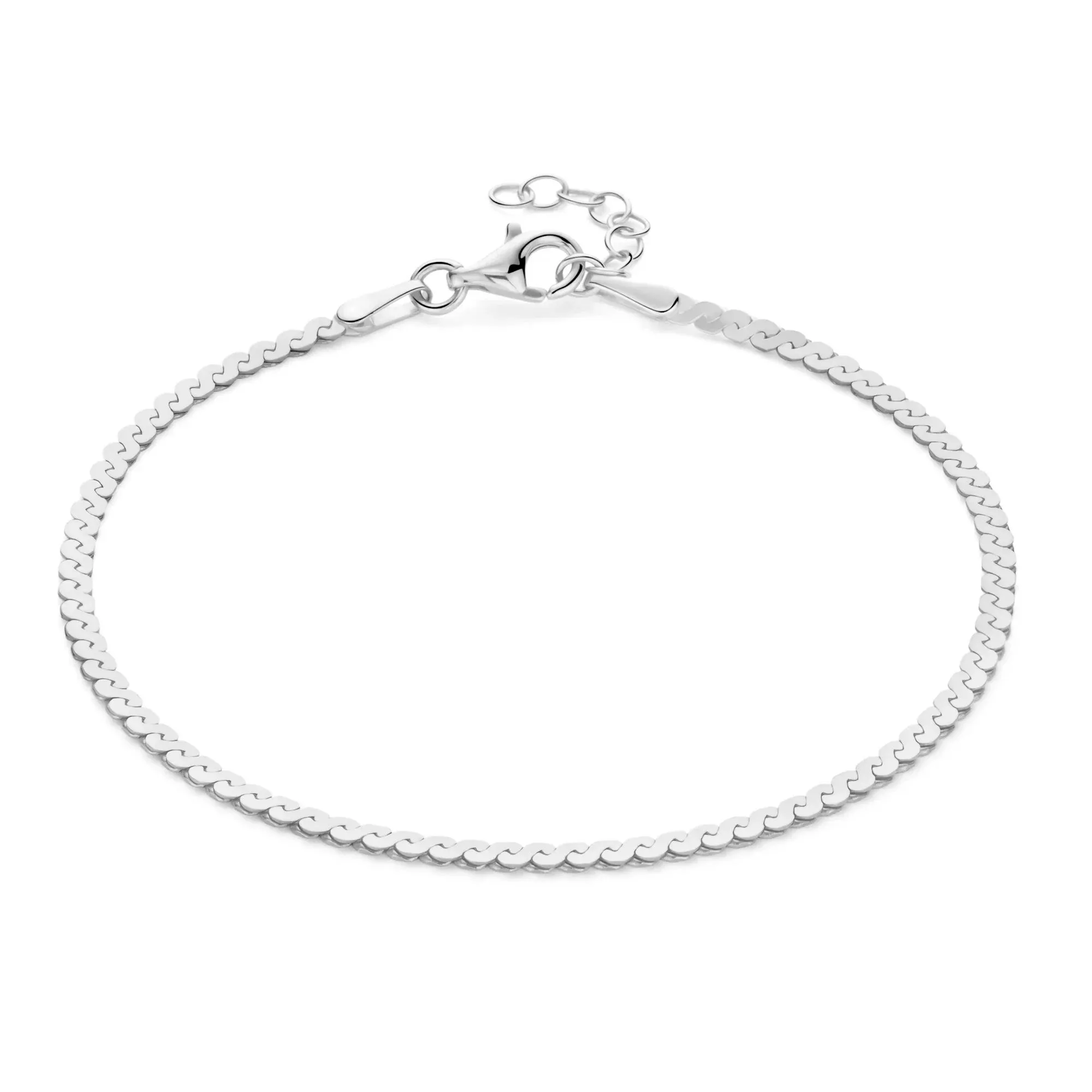 Silver Serpentine Bracelet sold by Silver Lotus