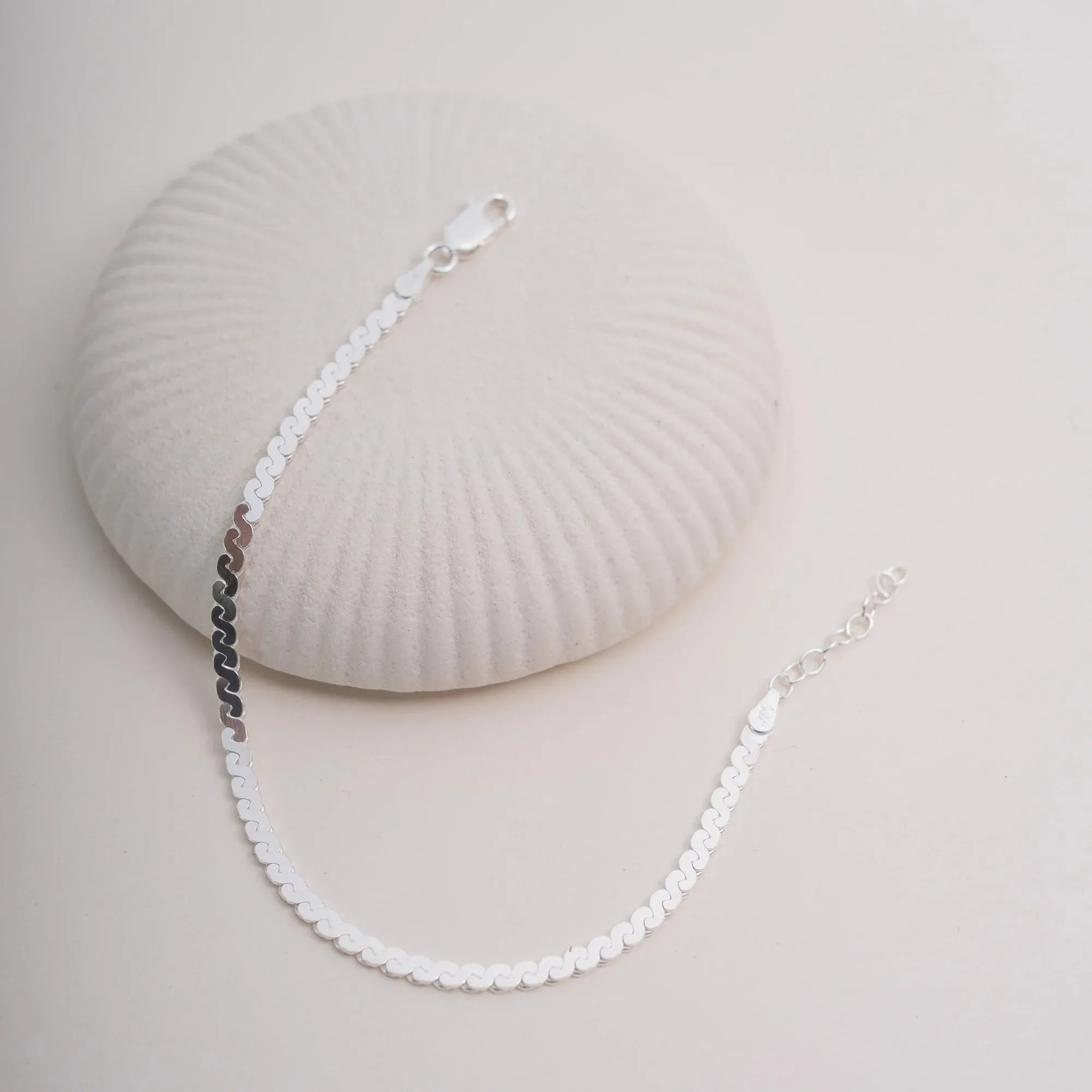 Silver Serpentine Bracelet sold by Silver Lotus product image thumbnail 3