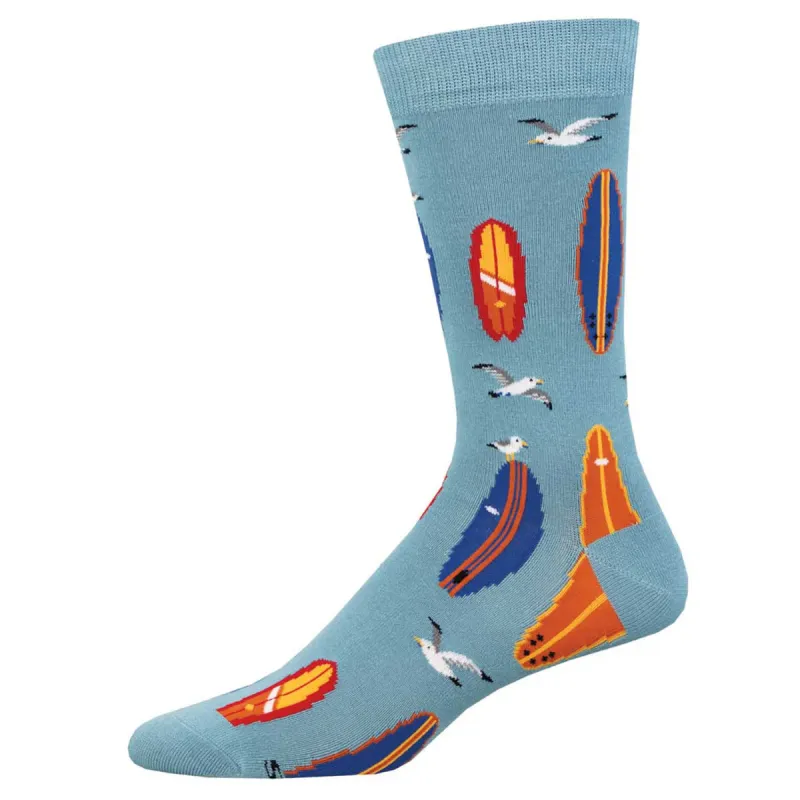 Men's Ride the Wave Socks sold by Silver Lotus