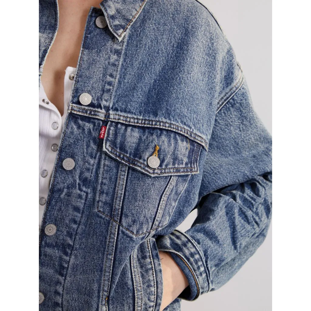'90s Trucker Jacket - Turning Heads sold by Silver Lotus product image thumbnail 4