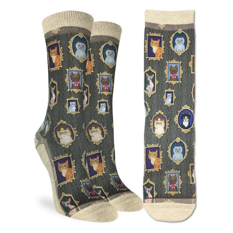 Women's Prized Cats Socks sold by Silver Lotus