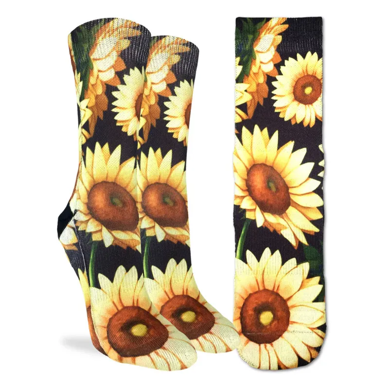 Women's Sunflowers Socks sold by Silver Lotus