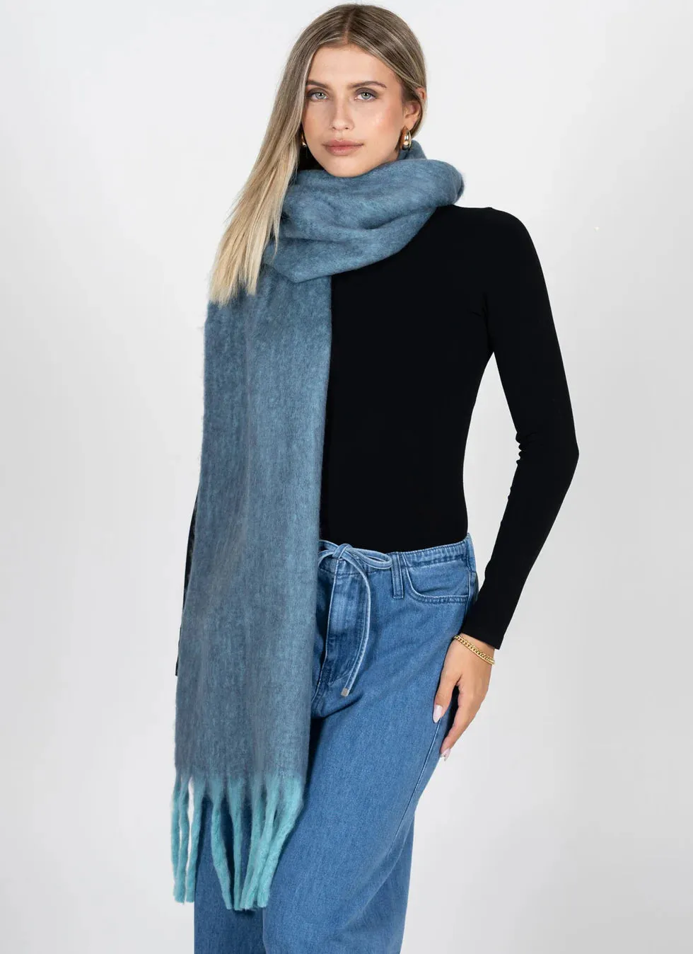 Plush Blanket Scarf sold by Silver Lotus