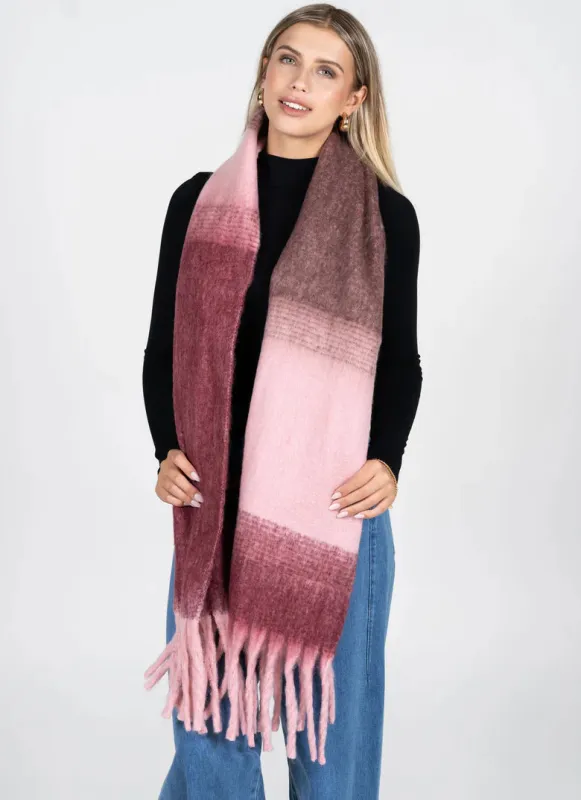 Checked Pattern Scarf sold by Silver Lotus