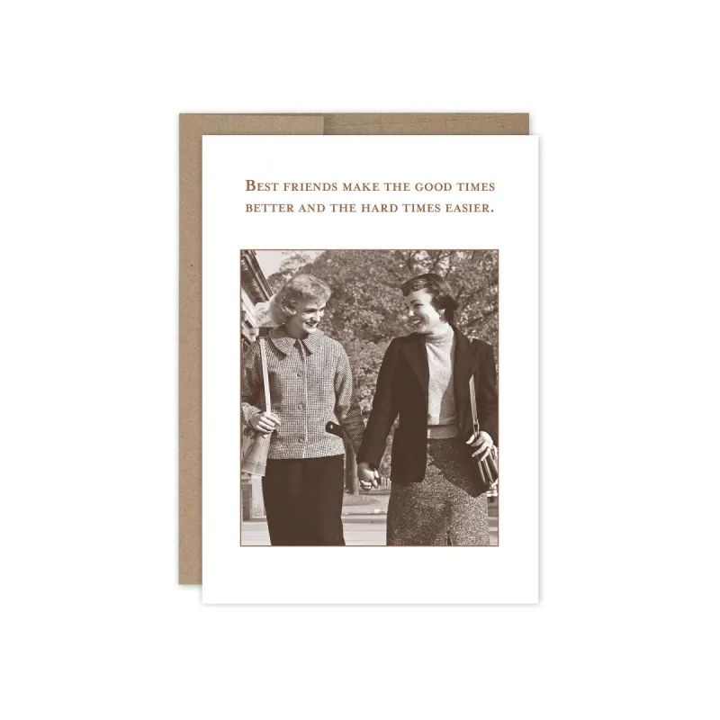 Best Friends Friendship / Just Because Card sold by Silver Lotus