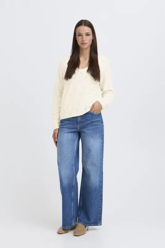 Monna V-Neck Jumper sold by Silver Lotus