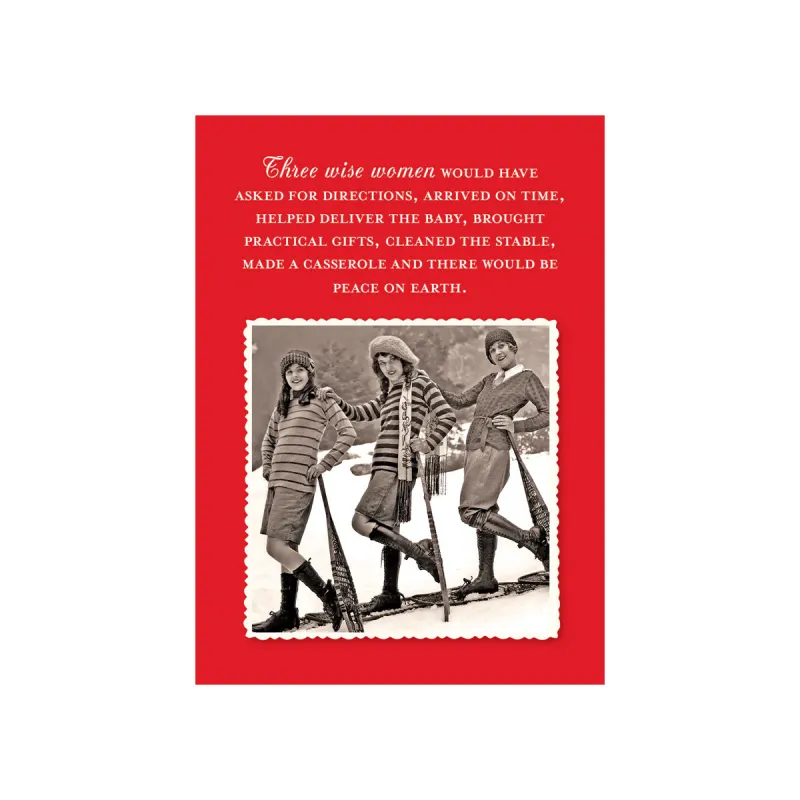 Three Wise Women Holiday Card sold by Silver Lotus