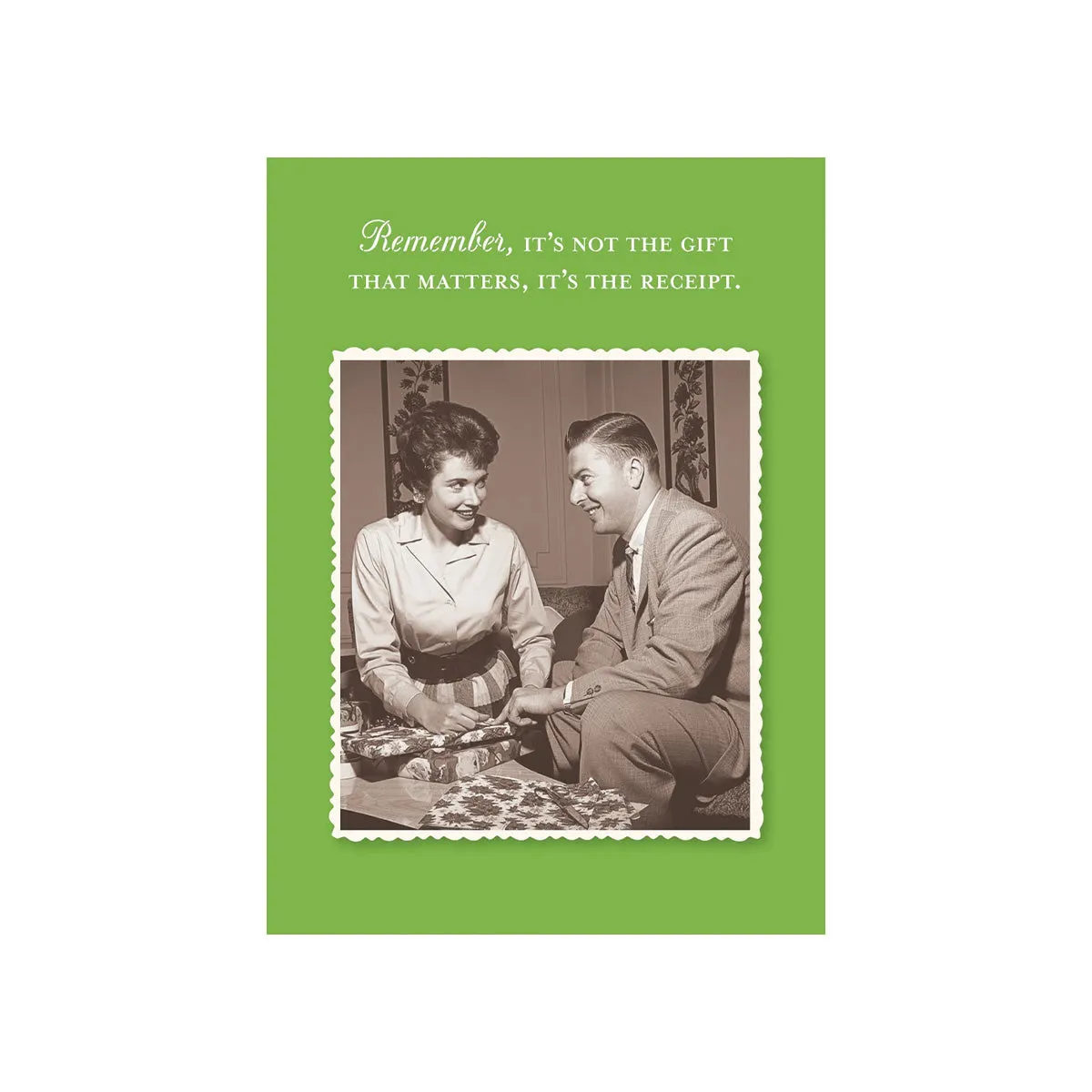 Receipt Holiday Card sold by Silver Lotus