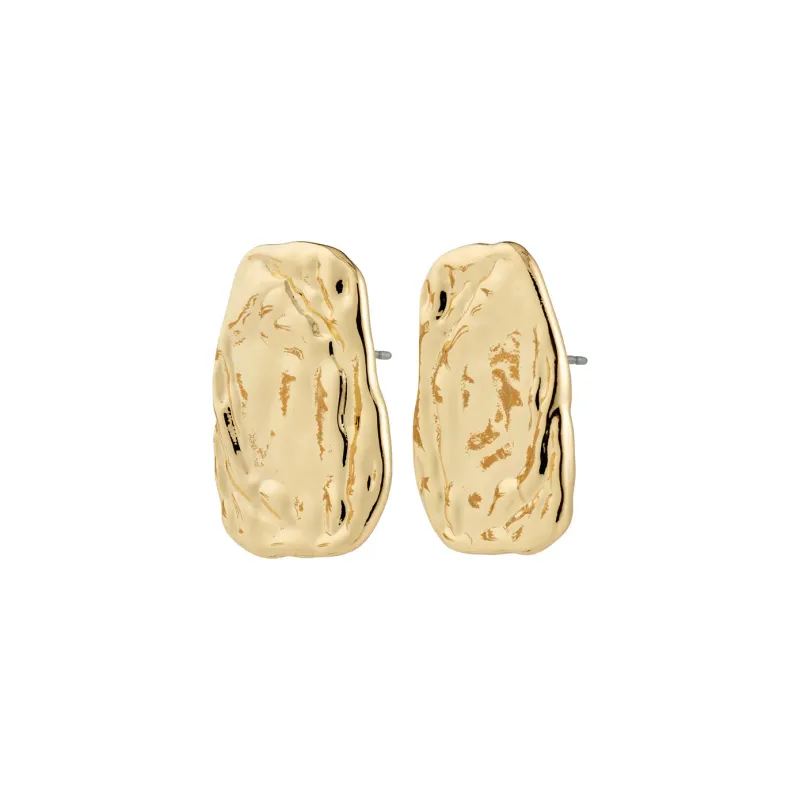 Shift Gold Plated Studs sold by Silver Lotus