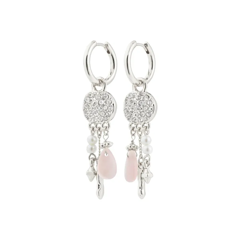 Shift Silver Plated Hoops sold by Silver Lotus