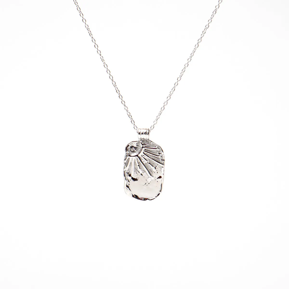 Sun Stamp Necklace sold by Silver Lotus product image thumbnail 2