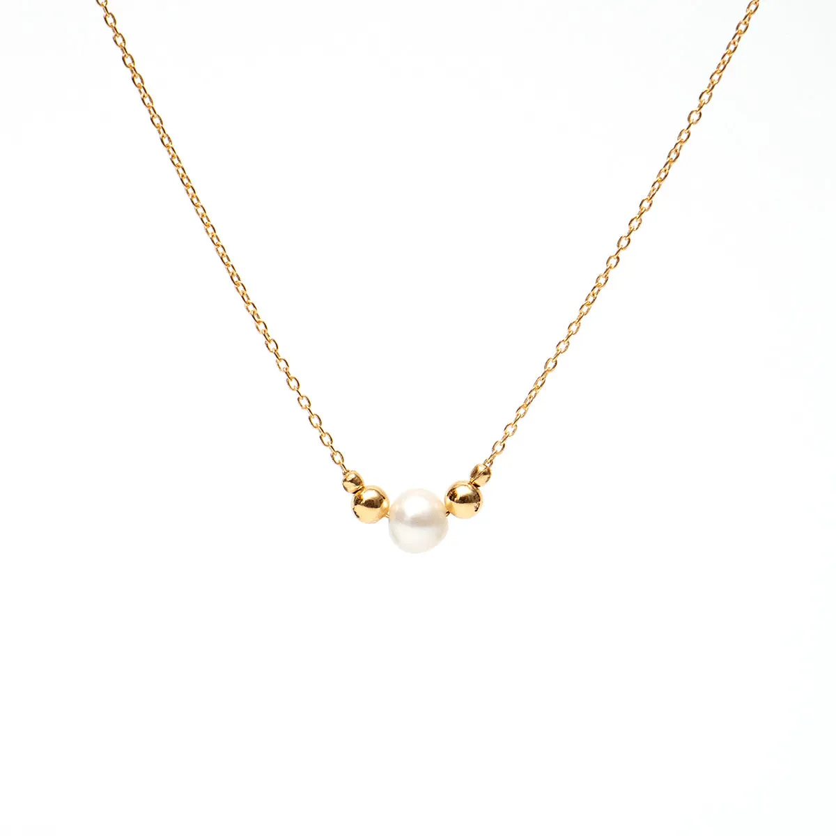 Pearl and Bead Necklace sold by Silver Lotus