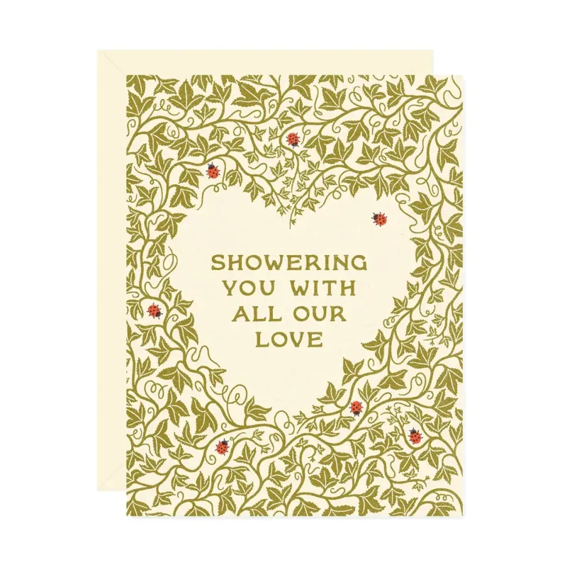 Shower with Love Card sold by Silver Lotus